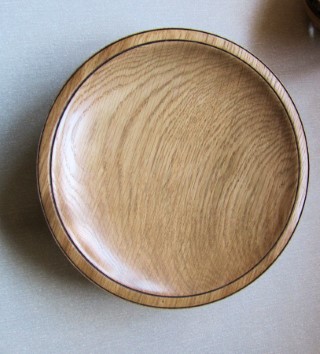 Bill Burden's Higly commended oak bowl